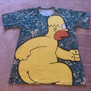 Simpsons Hommer Naked FULL PRINT